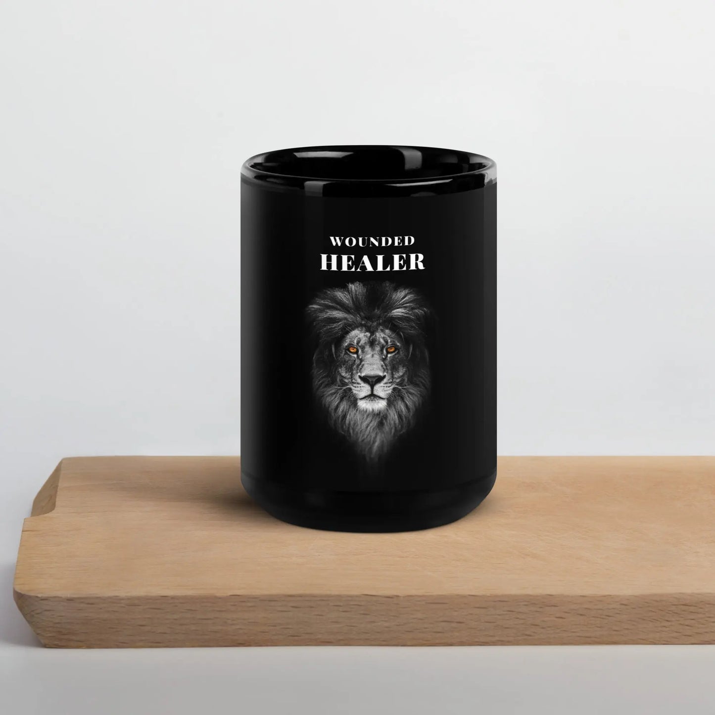 Black Glossy Mug - THE BODY FIX