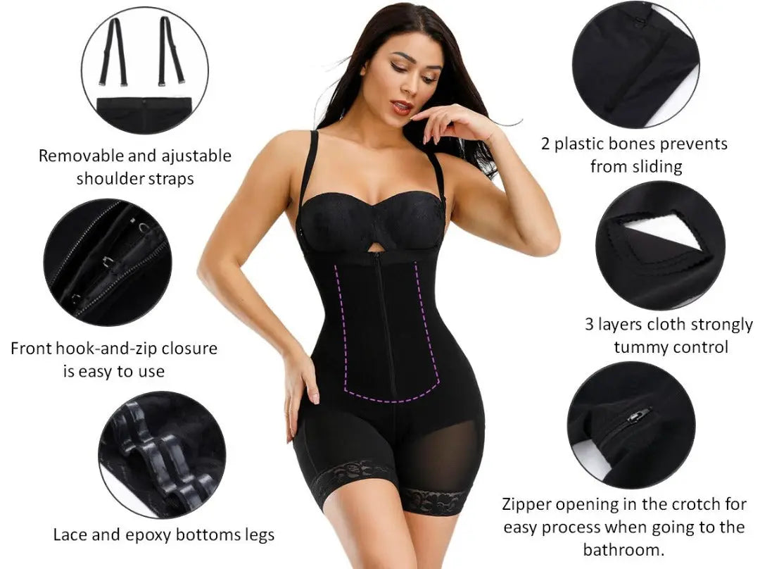 FIRM CONTROL Clip, Lift & Zip BBL Shaper THE BODY FIX