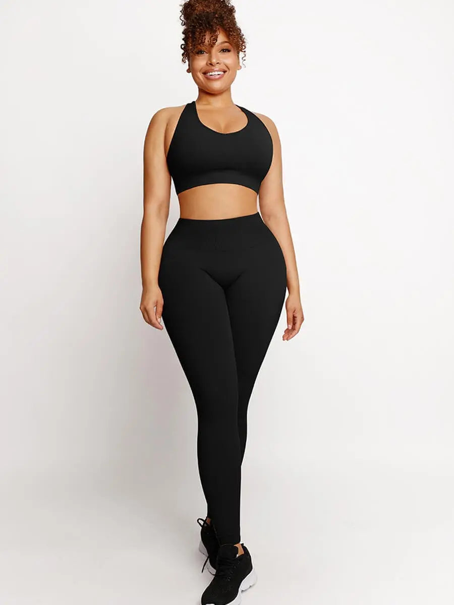 WholesaleEco-friendly Sexy Seamless Sportswear Butt Lifting Tummy Control