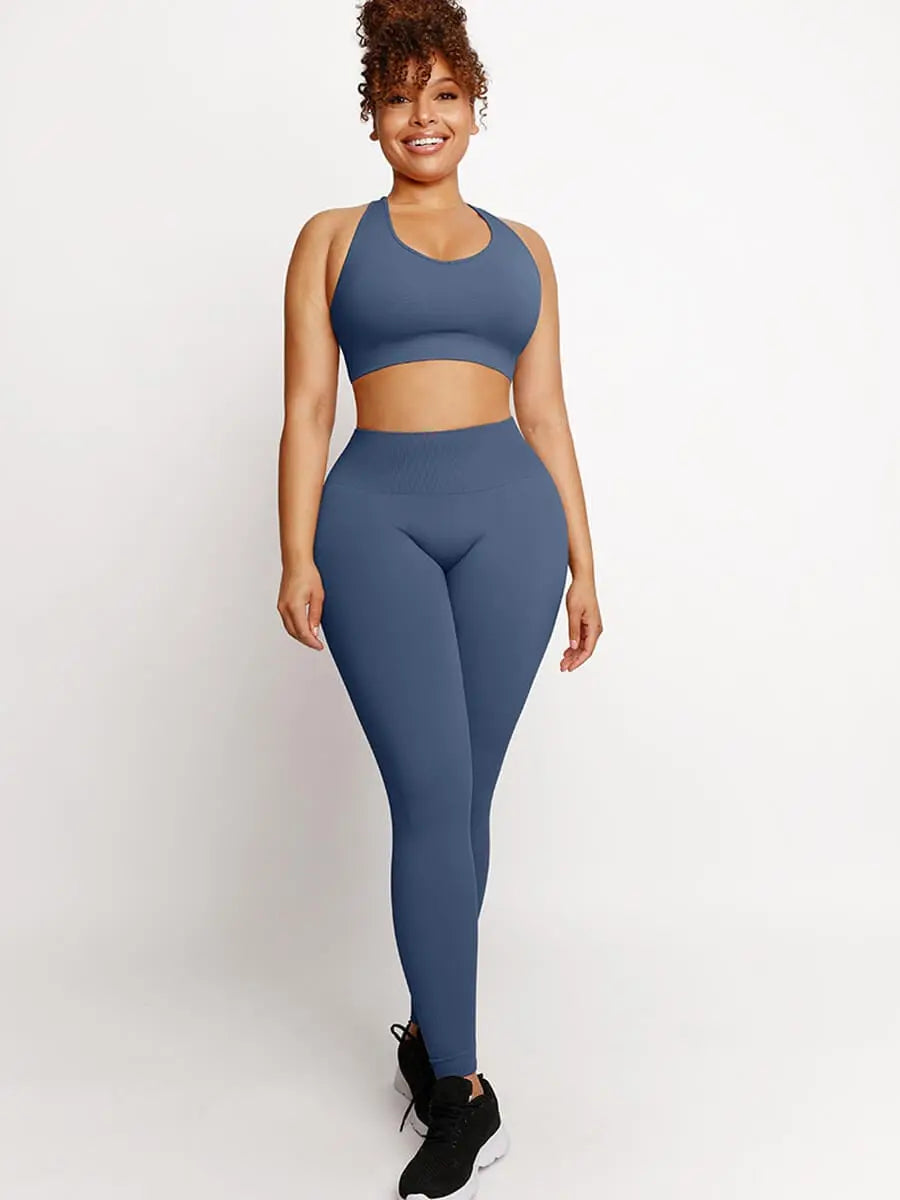WholesaleEco-friendly Sexy Seamless Sportswear Butt Lifting Tummy Control
