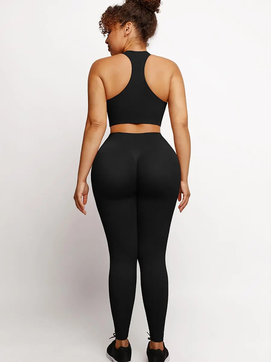 WholesaleEco-friendly Sexy Seamless Sportswear Butt Lifting Tummy Control
