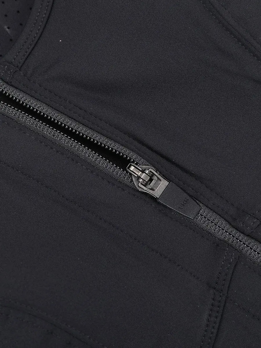 Zipper Sports Shockproof Bra Crop With Four steel Boning