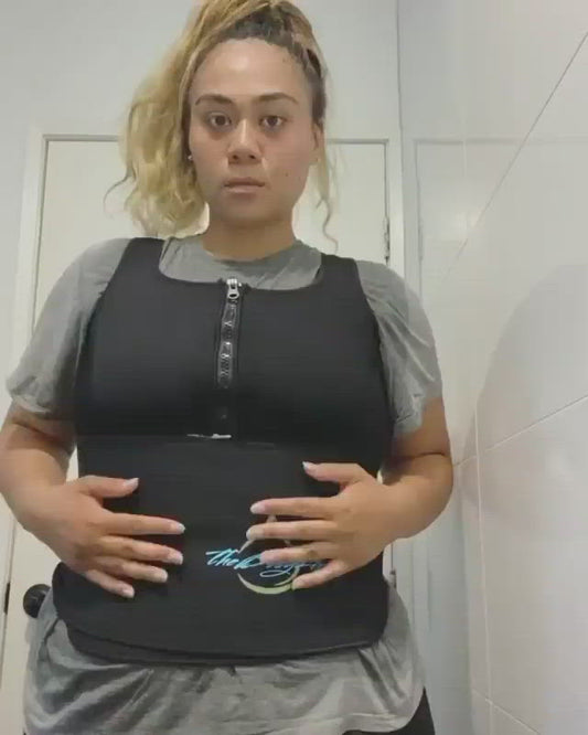 Body Beast Sweat Vest for men and women – unisex sauna-inspired workout vest S – 8x