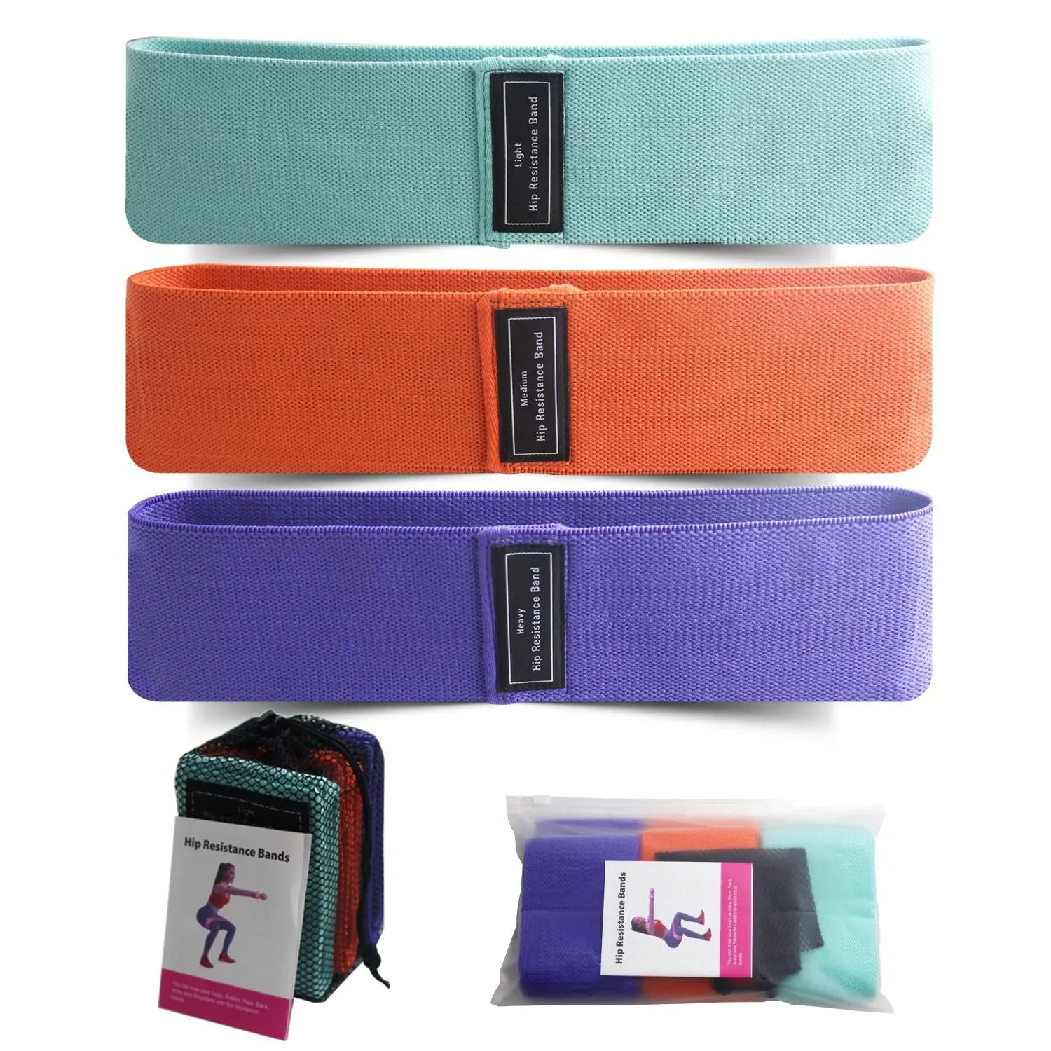3pack Bodied Booty & Hip Bandz THE BODY FIX