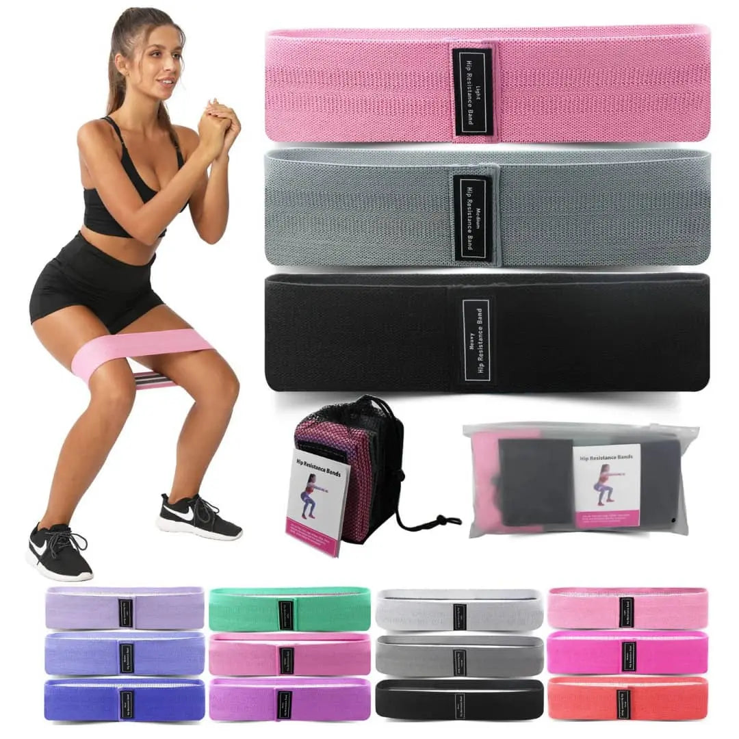 3pack Bodied Booty & Hip Bandz THE BODY FIX