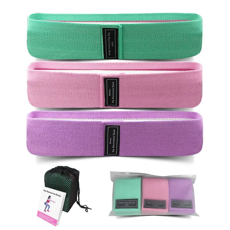 3pack Bodied Booty & Hip Bandz THE BODY FIX