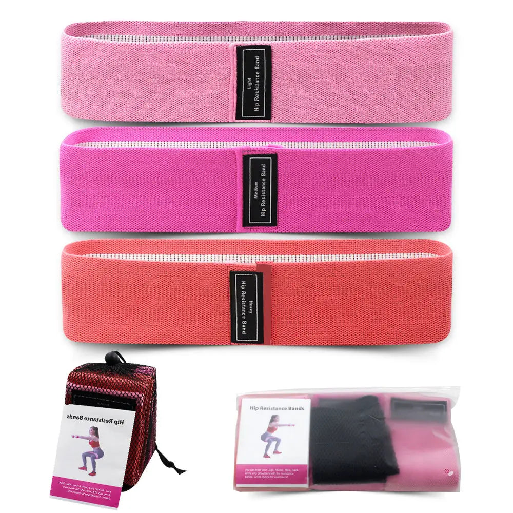 3pack Bodied Booty & Hip Bandz THE BODY FIX