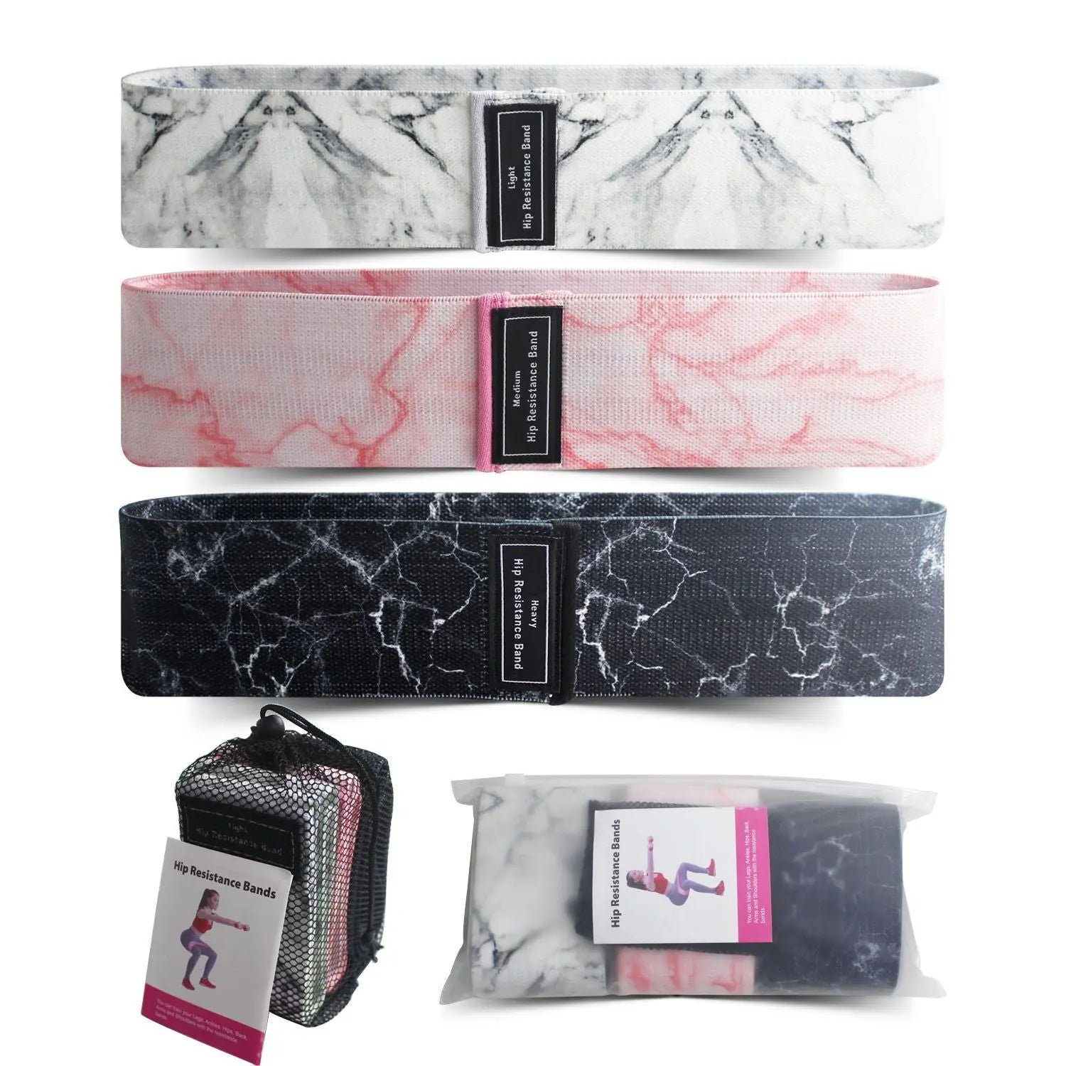 3pack Bodied Booty & Hip Bandz THE BODY FIX