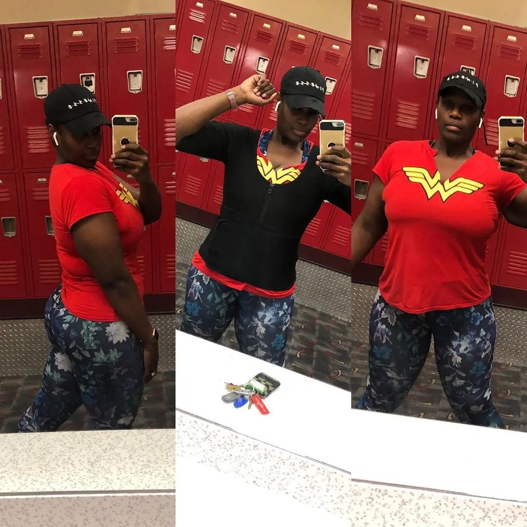 Black Sauna Top with sleeves.