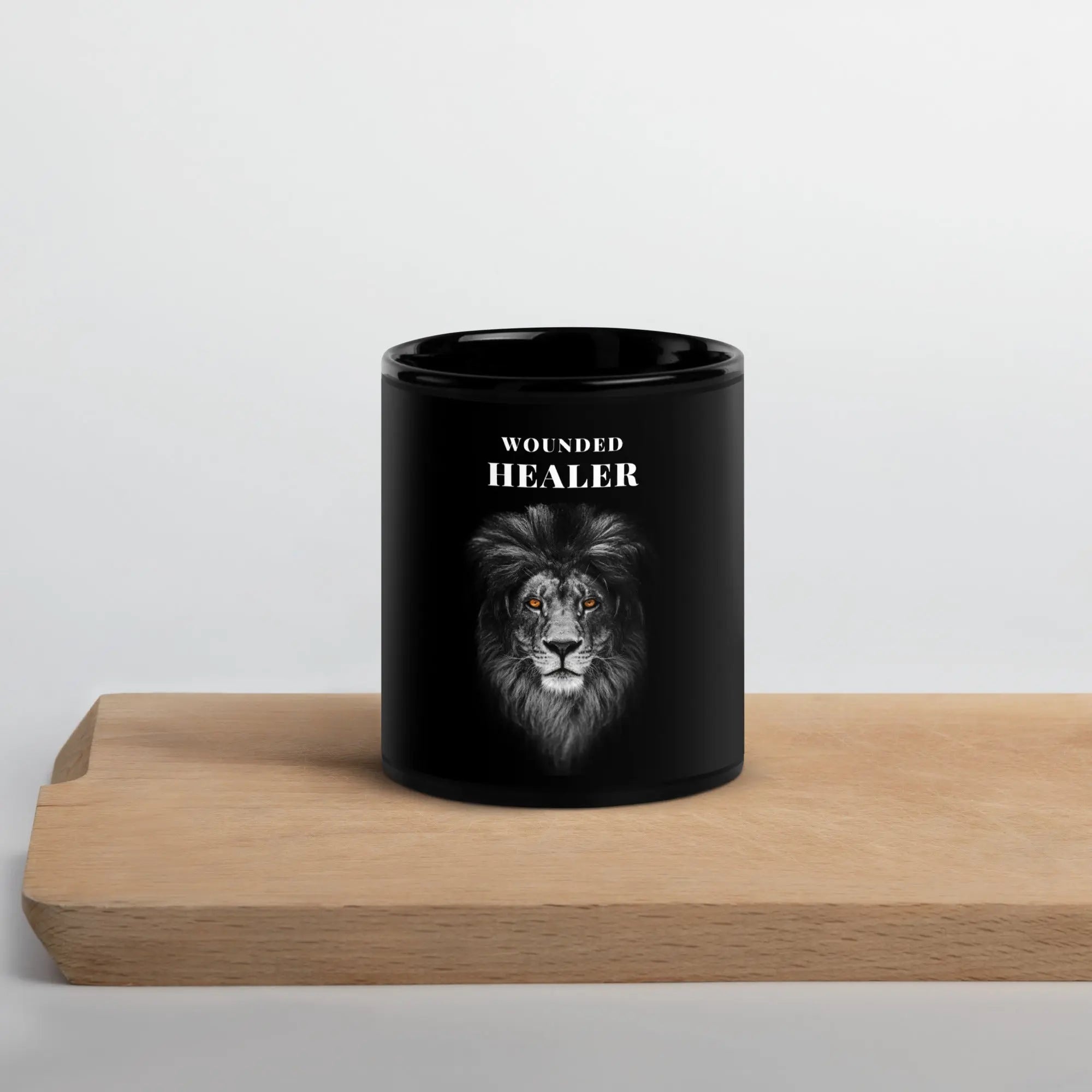 Black Glossy Mug - THE BODY FIX
