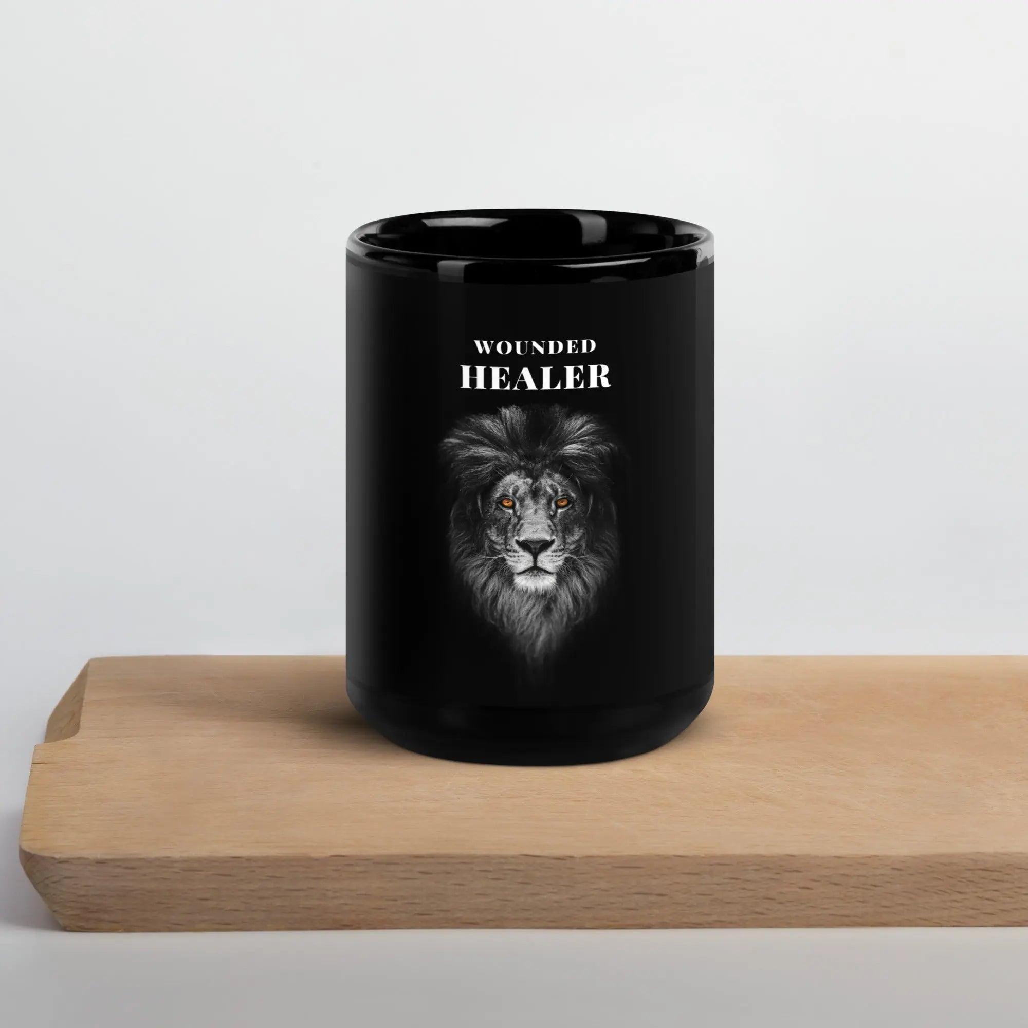 Black Glossy Mug - THE BODY FIX