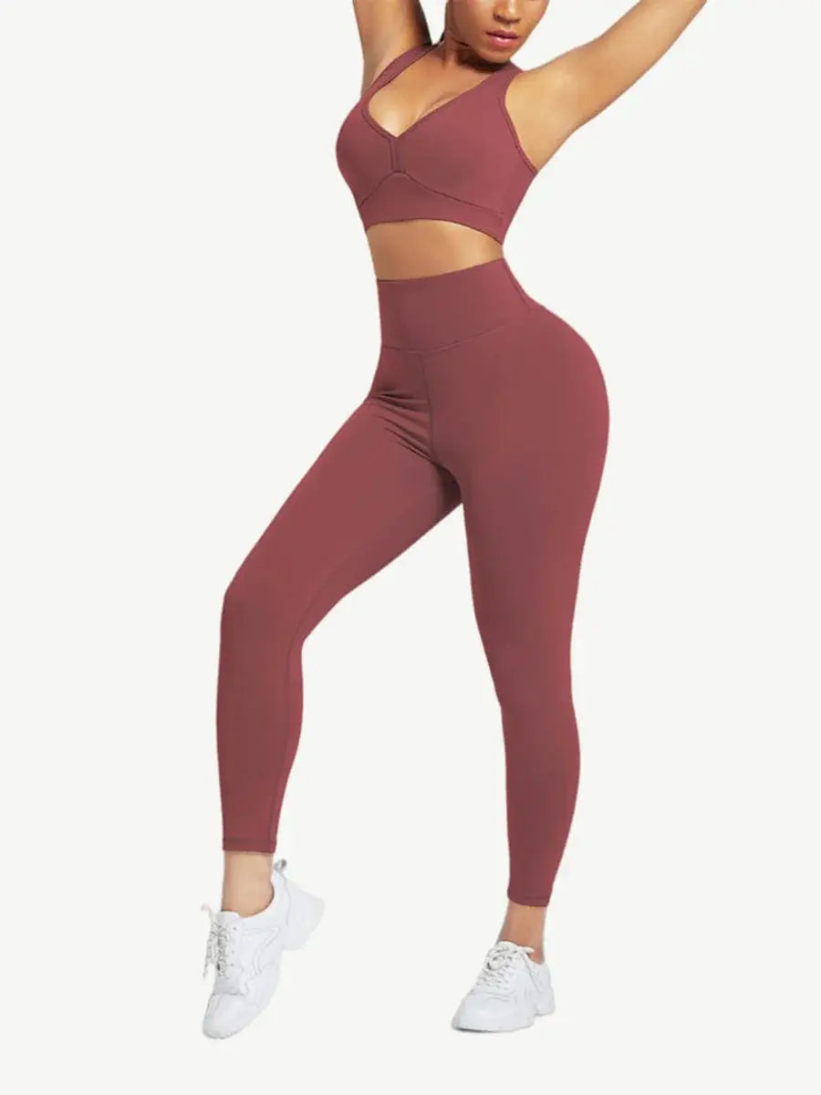 Chloe Crop Hoodie & Legging Set - THE BODY FIX