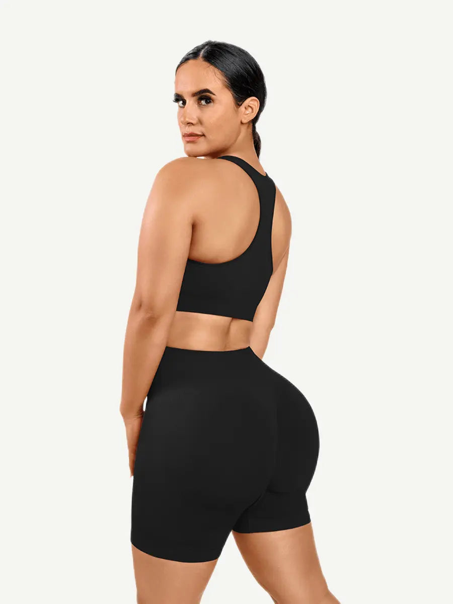 Wholesale Eco-friendly Sexy V Neck Seamless Sportswear
