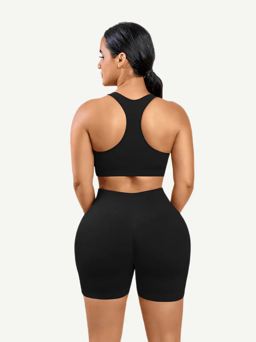 Wholesale Eco-friendly Sexy V Neck Seamless Sportswear