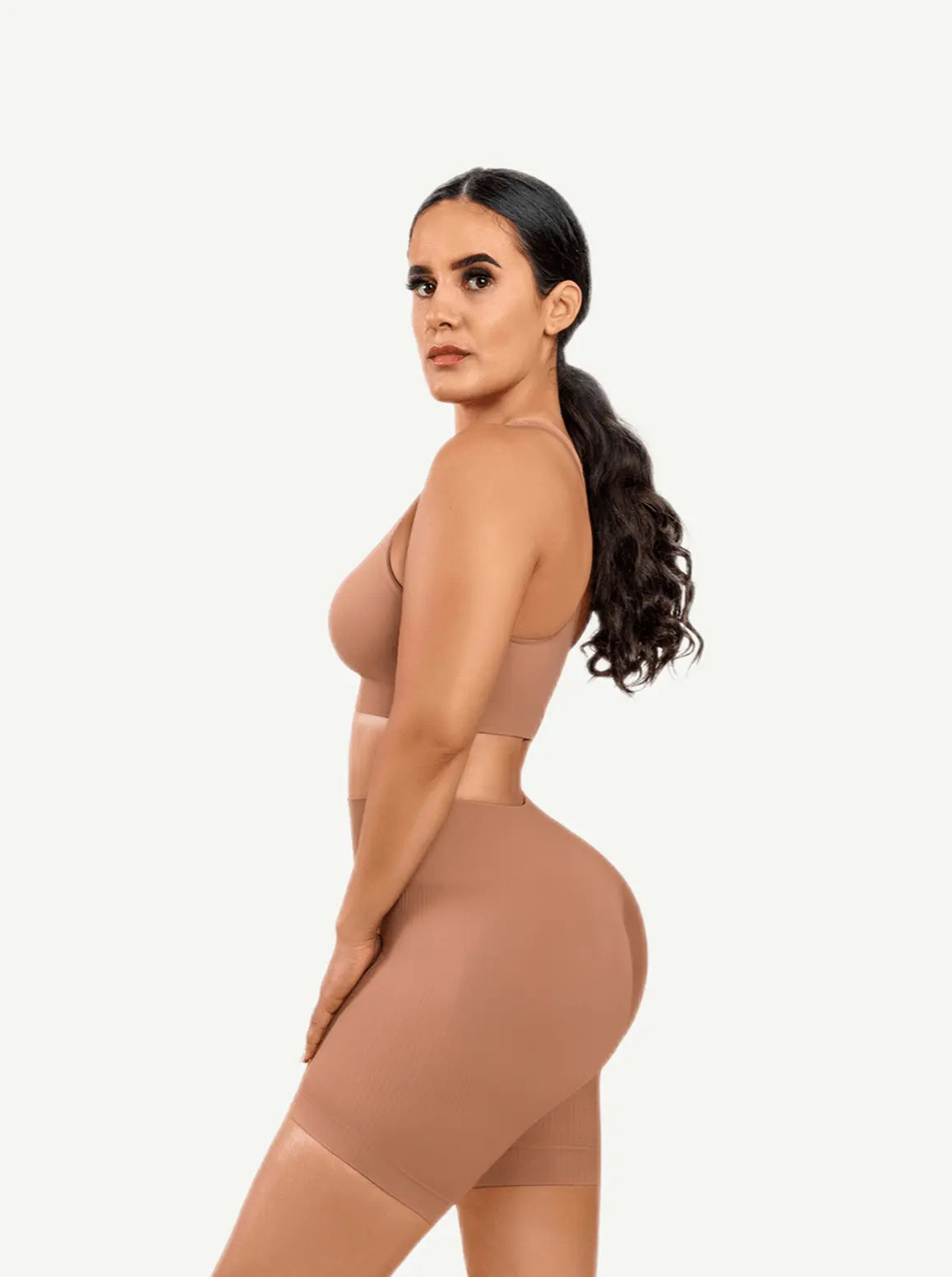 Wholesale Eco-friendly Sexy V Neck Seamless Sportswear