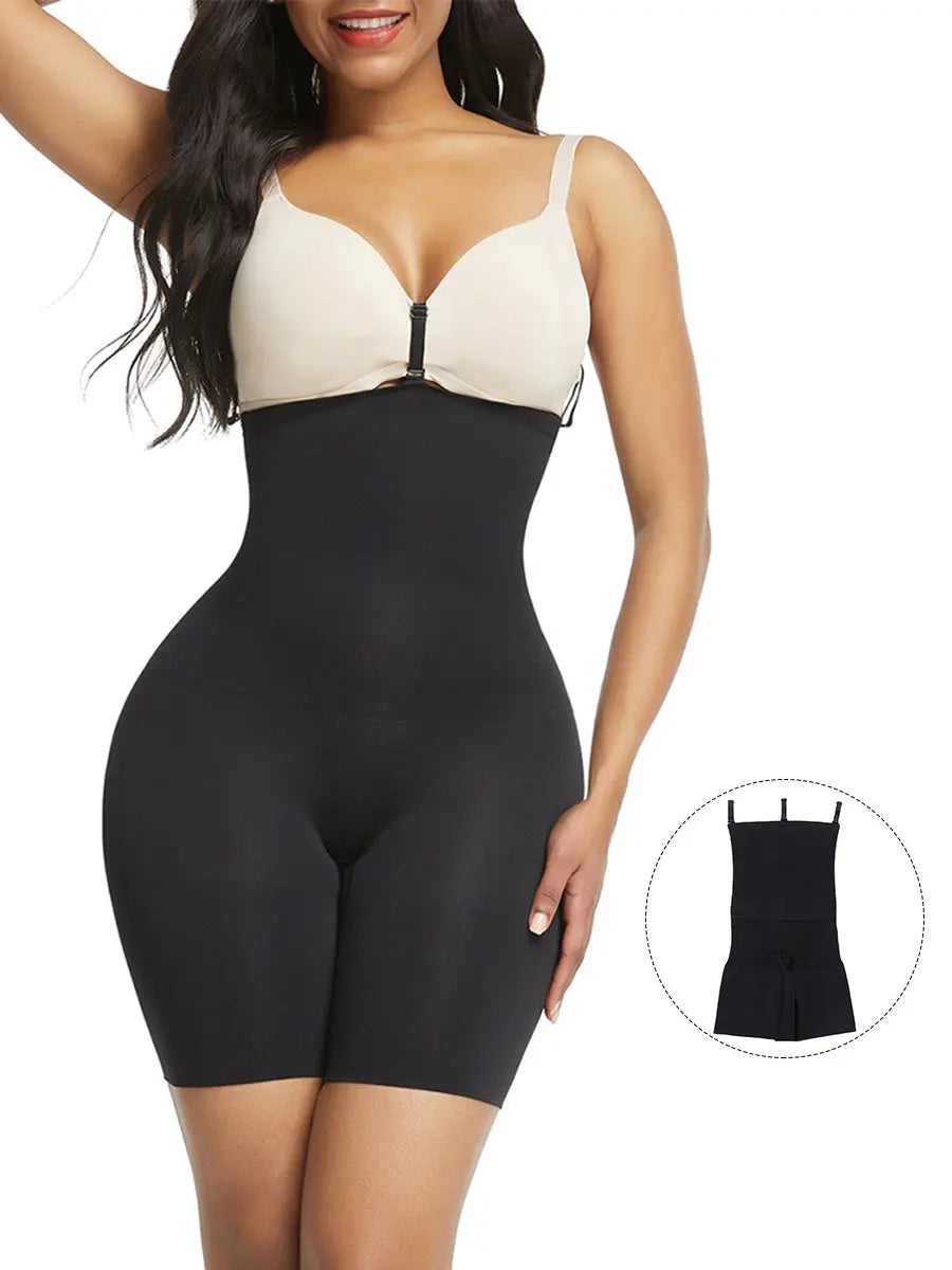 Hi Waist Seamless Short Shaper - THE BODY FIX