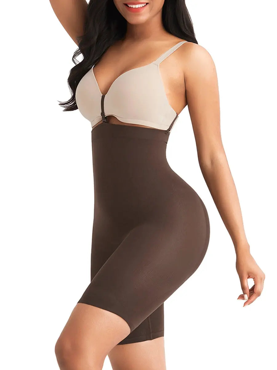 Hi Waist Seamless Short Shaper - THE BODY FIX