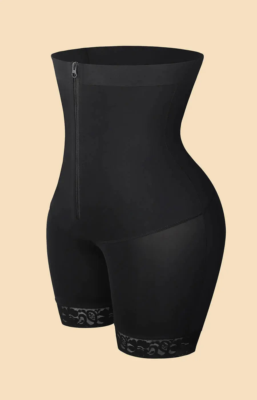 Hi Waist Waist Lace  BBL Boy Shorts - THE BODY FIX
