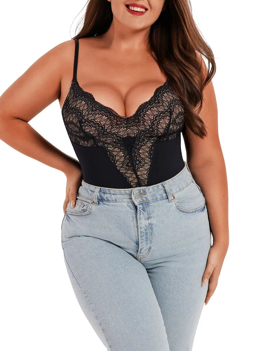 Lace Bodysuit - THE BODY FIX