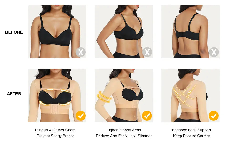 Long Sleeve Arm Garment - THE BODY FIX