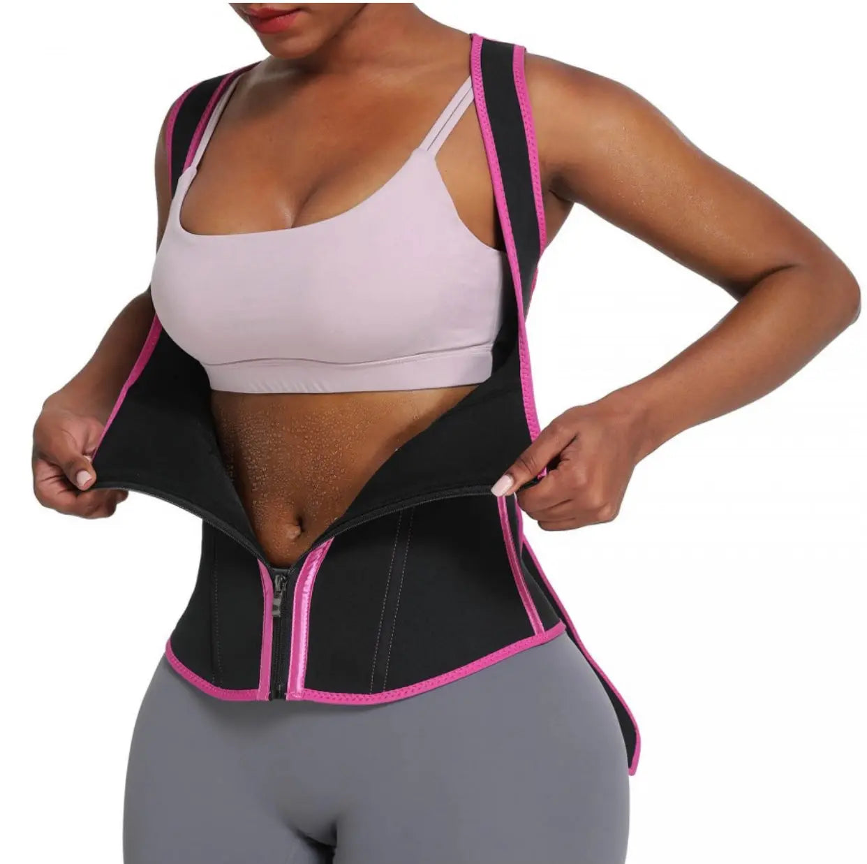 Mama Max Sport Vest with 9 Bones & Bust Shock Attachment - THE BODY FIX