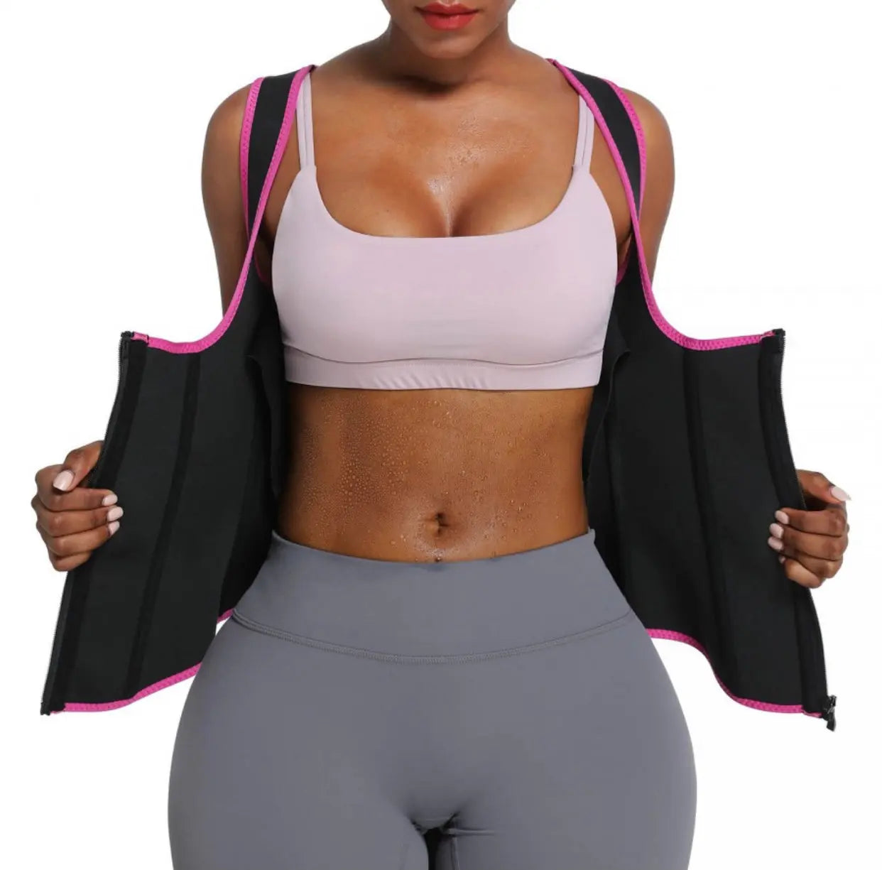 Mama Max Sport Vest with 9 Bones & Bust Shock Attachment - THE BODY FIX