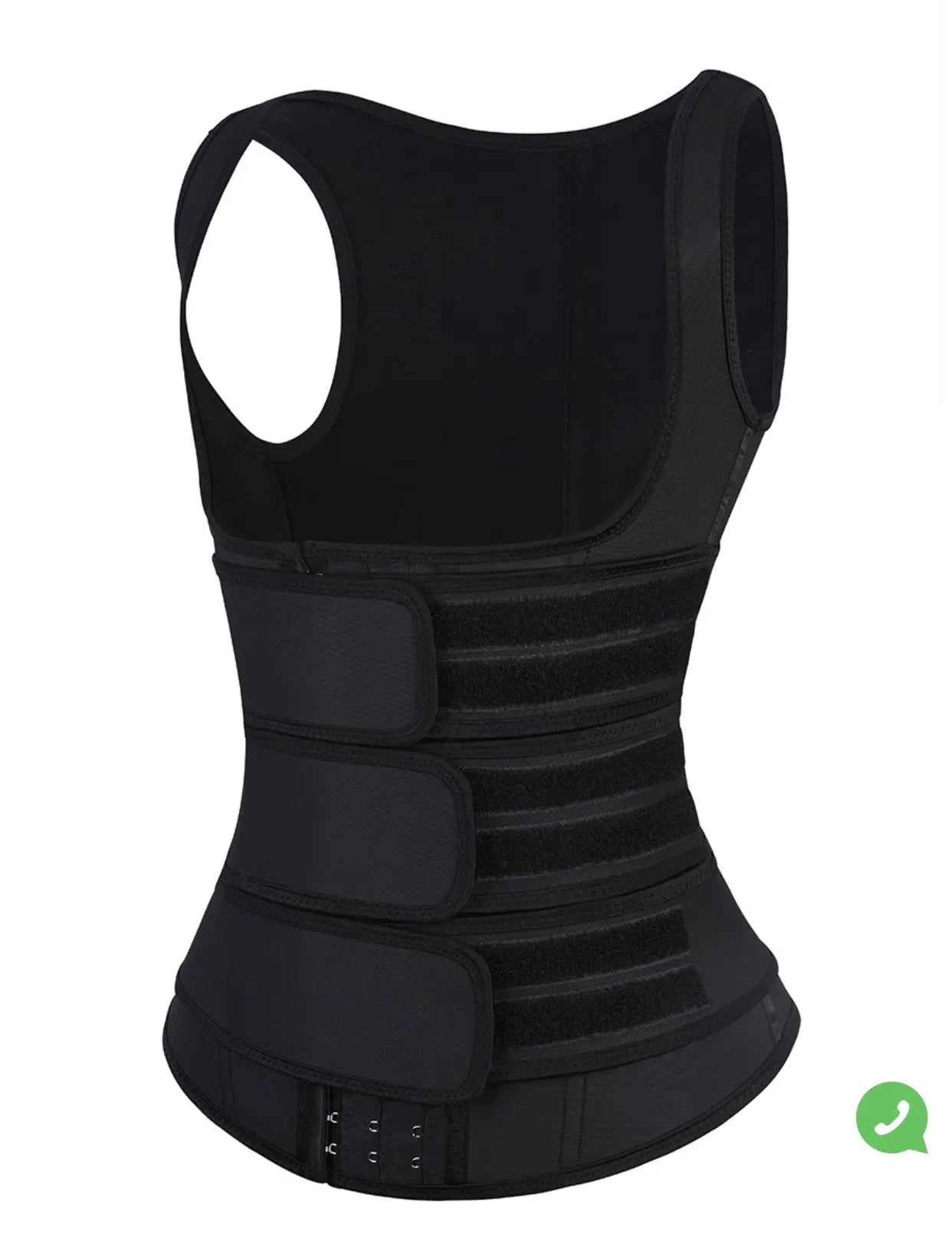 NEW!! Max Vest w/ hooks and three straps -Latex 9 Steel Bones - THE BODY FIX