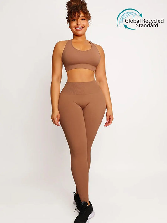 WholesaleEco-friendly Sexy Seamless Sportswear Butt Lifting Tummy Control