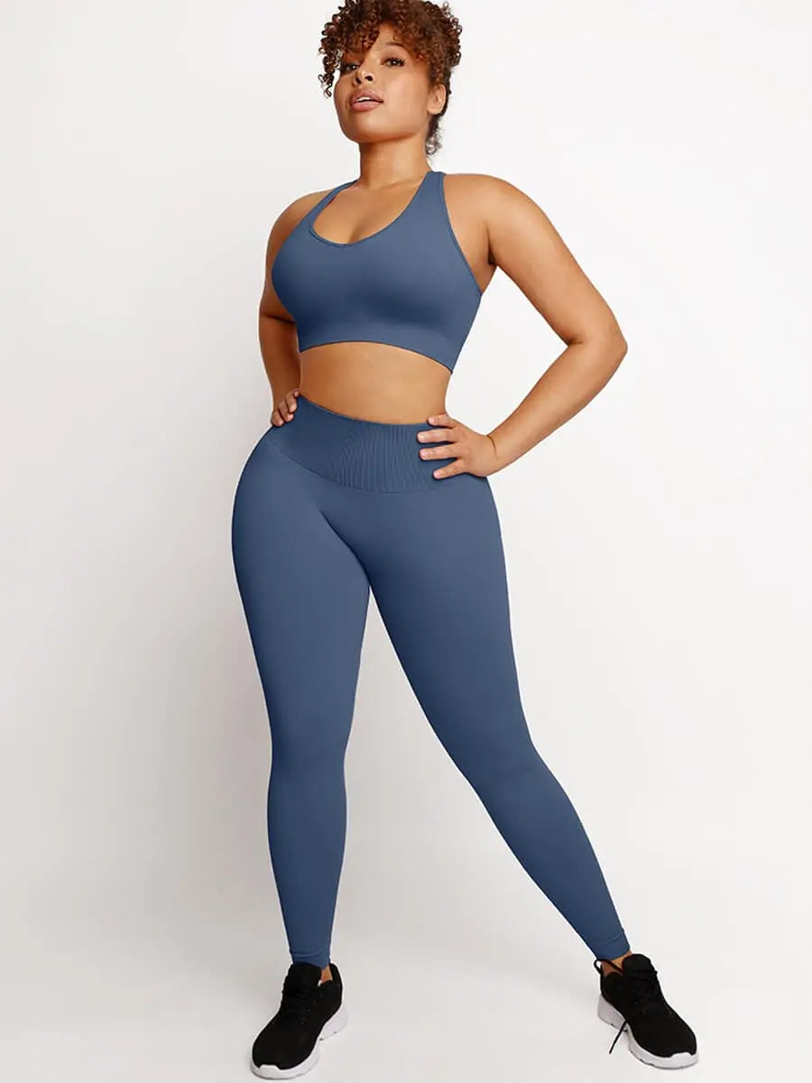 WholesaleEco-friendly Sexy Seamless Sportswear Butt Lifting Tummy Control