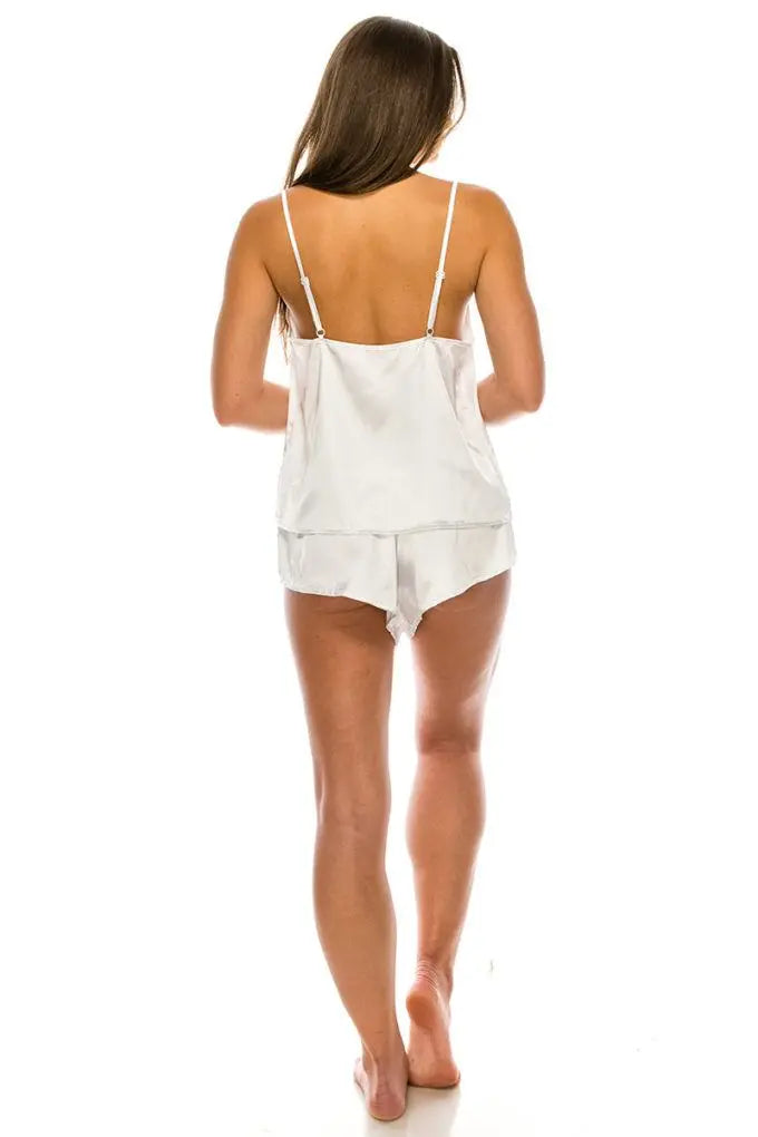 Satin Pj Short Set - THE BODY FIX