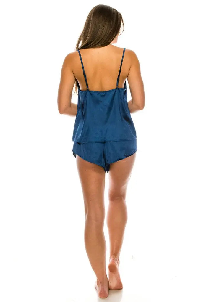 Satin Pj Short Set - THE BODY FIX
