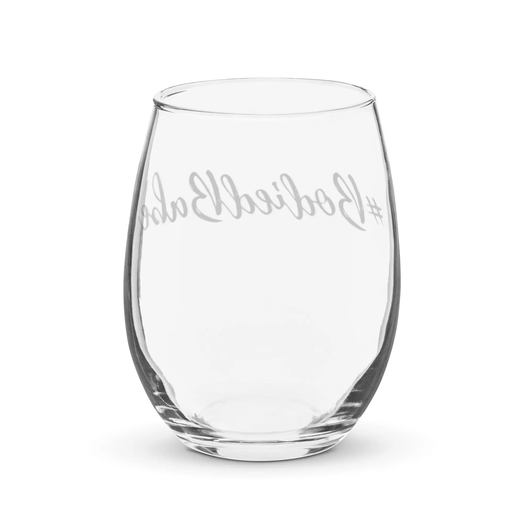 bodied babe wine glass 