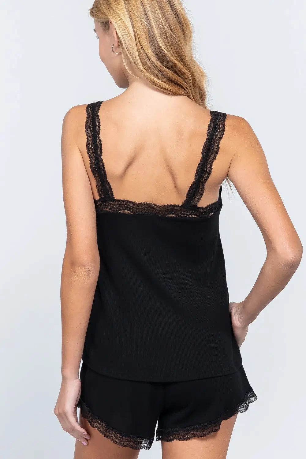 Thermal Flare Top/shorts Pajama Set - THE BODY FIX