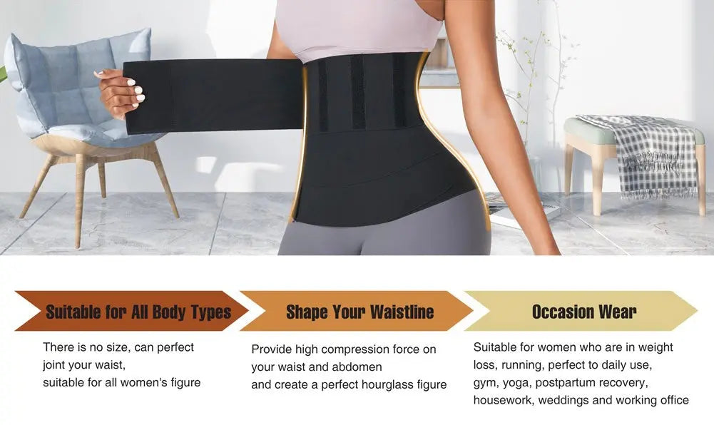 WRAP ME UP BABY   FLEX WAIST WRAP - THE BODY FIX