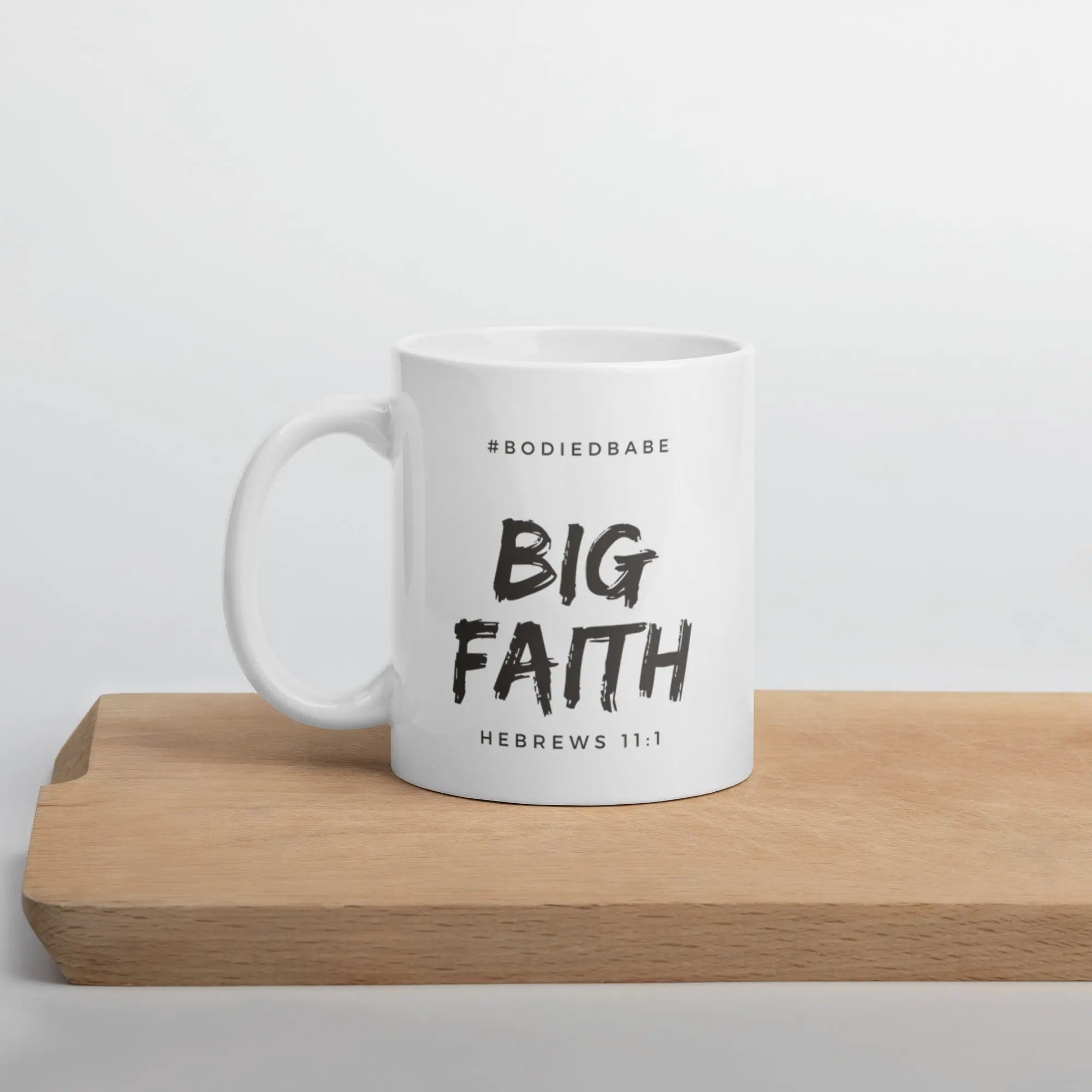 big faith mug 