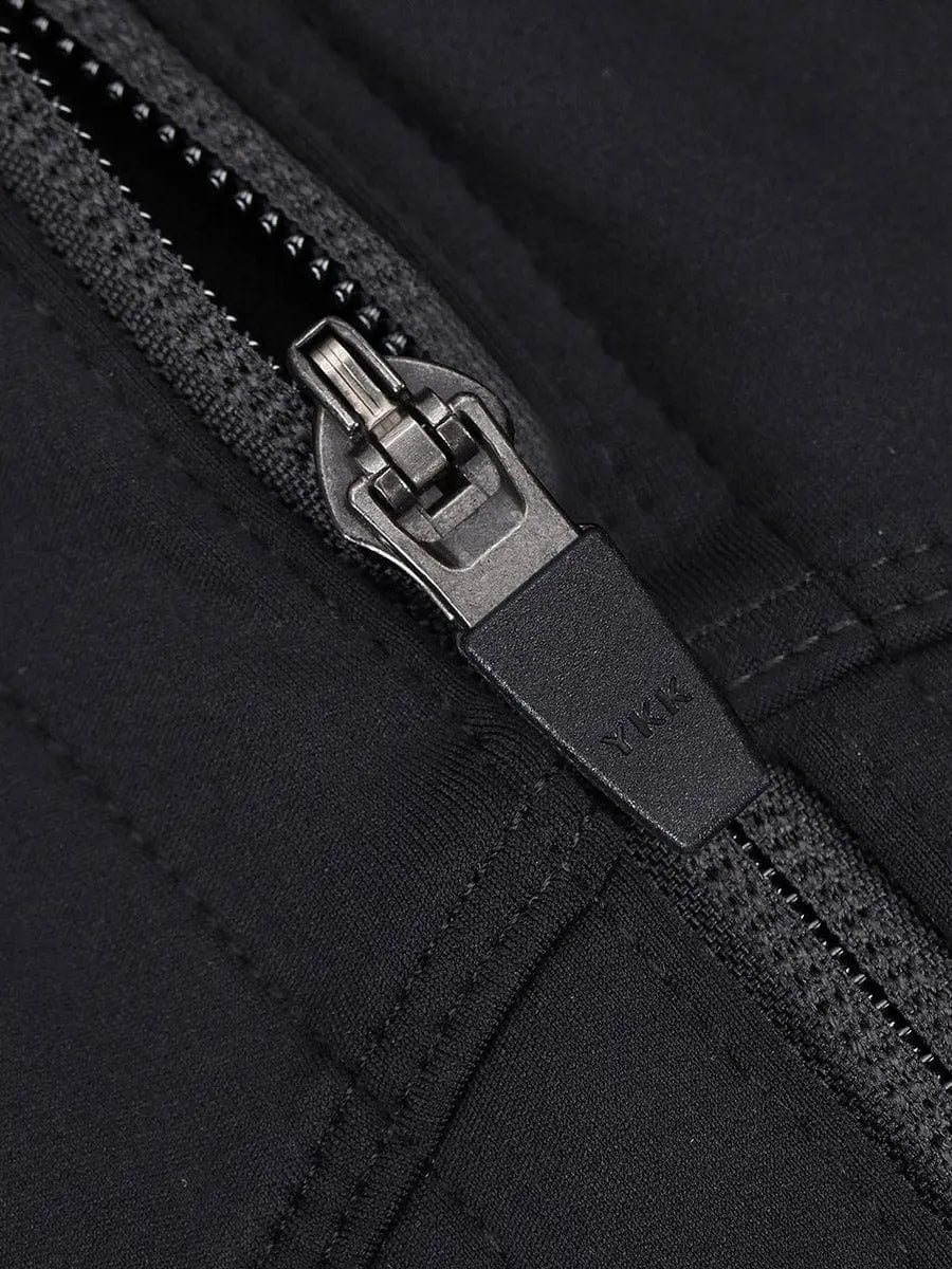 Zipper Sports Shockproof Bra Crop With Four steel Boning